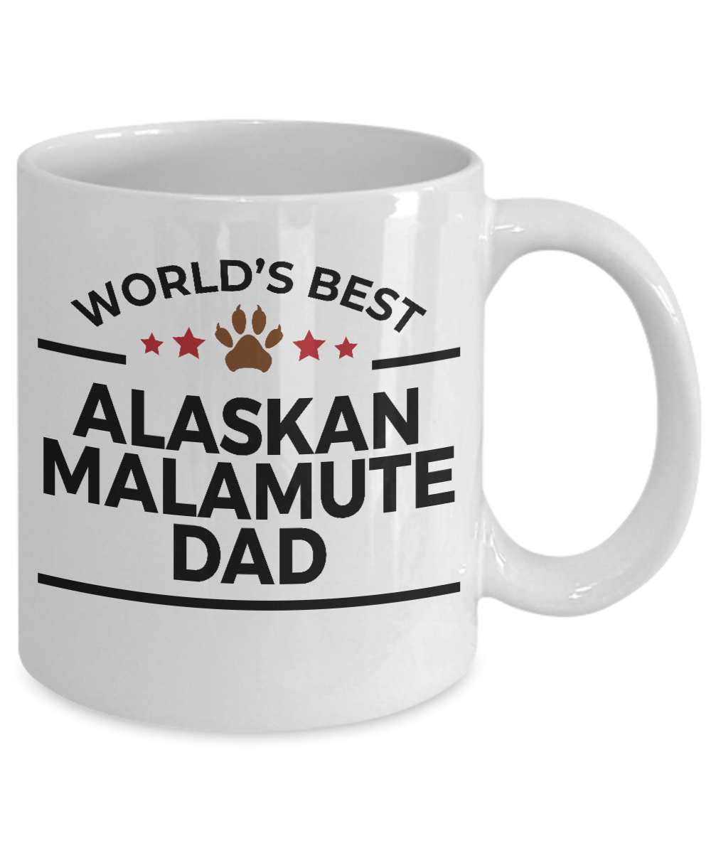 Alaskan Malamute Dog Dad Coffee Mug