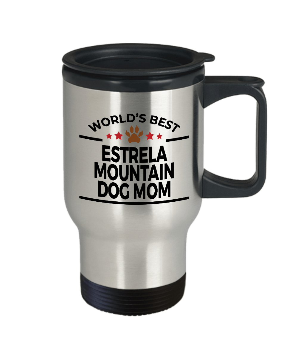 Estrela Mountain Dog Mom Travel Coffee Mug