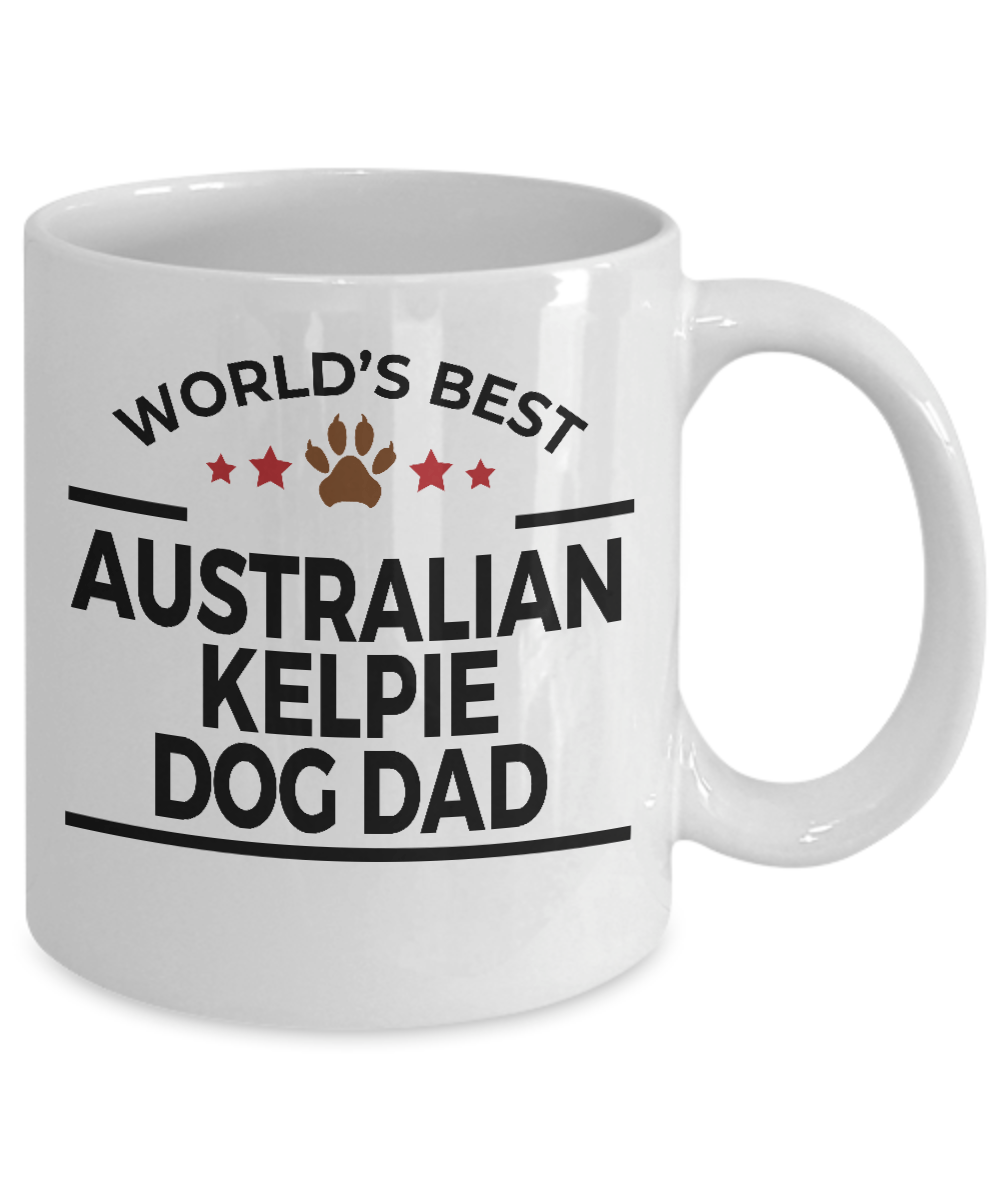 Australian Kelpie Dog Dad Coffee Mug