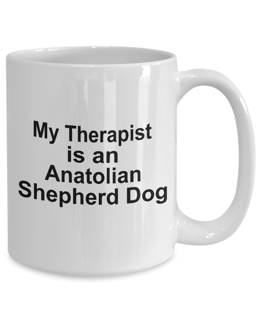 Anatolian Shepherd Dog Therapist Coffee Mug
