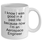 Aerospace Engineer Funny Coffee Mug