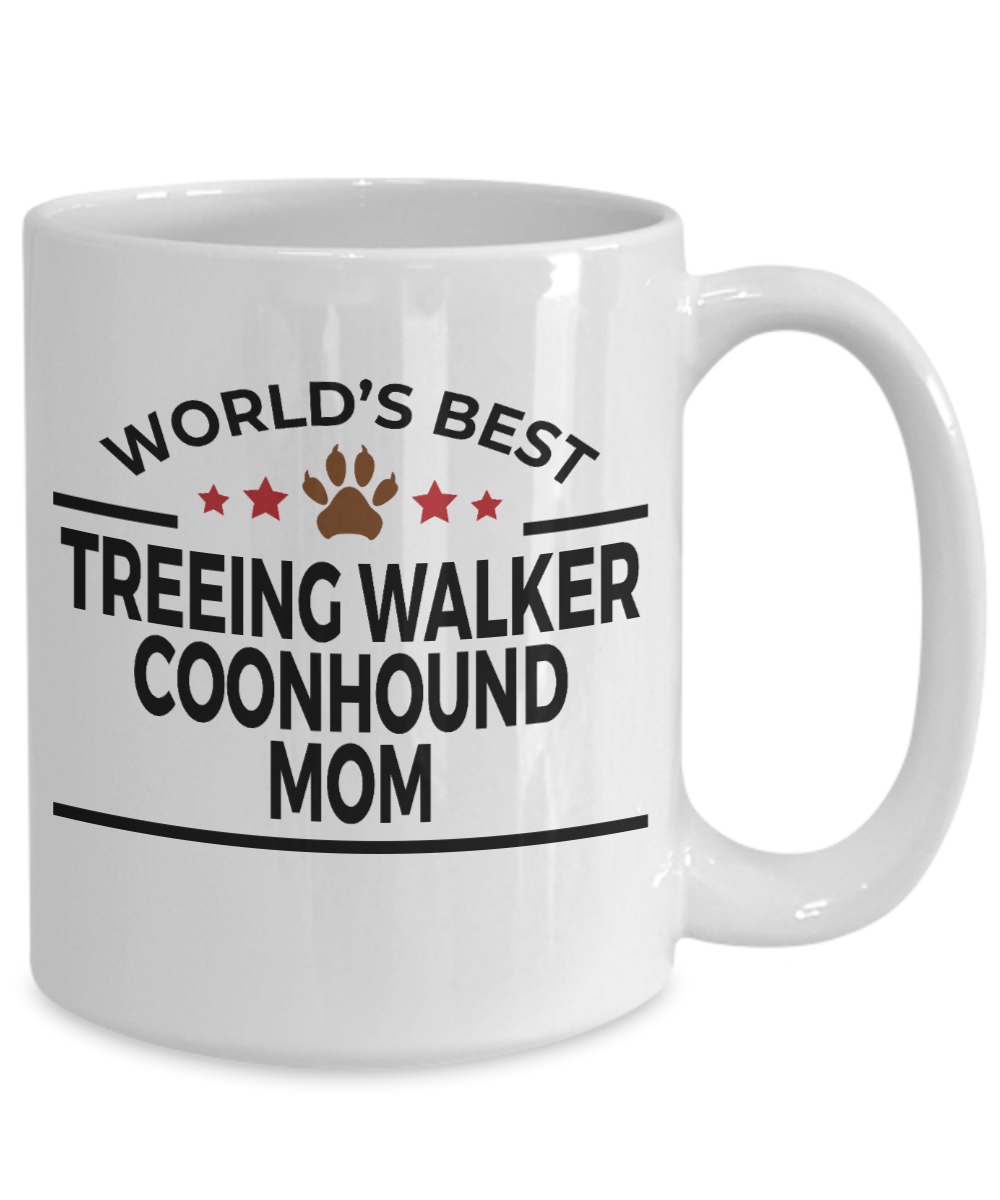 Treeing Walker Coonhound Dog Mom Mug