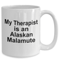 Alaskan Malamute Dog Therapist Coffee Mug