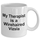 Wirehaired Vizsla Dog Therapist Coffee Mug