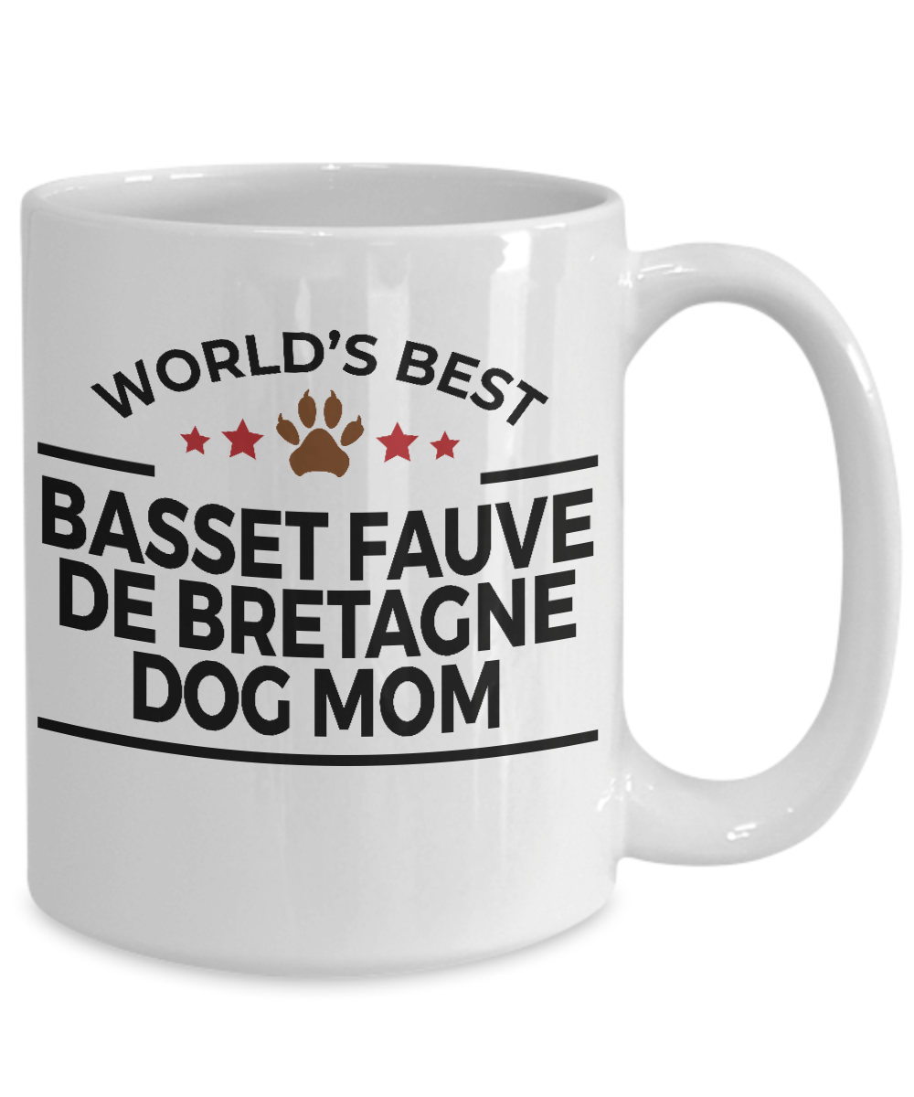 Basset Fauve de Bretagne Dog Mom Coffee Mug