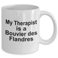 Bouvier des Flandres Dog Therapist Coffee Mug