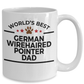 German Wirehaired Pointer Dog Dad  Mug