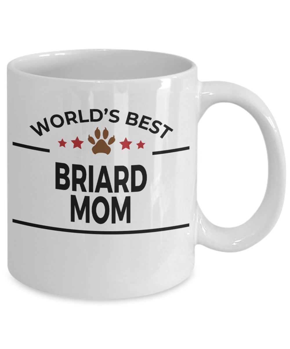 Briard Dog Mom Coffee Mug
