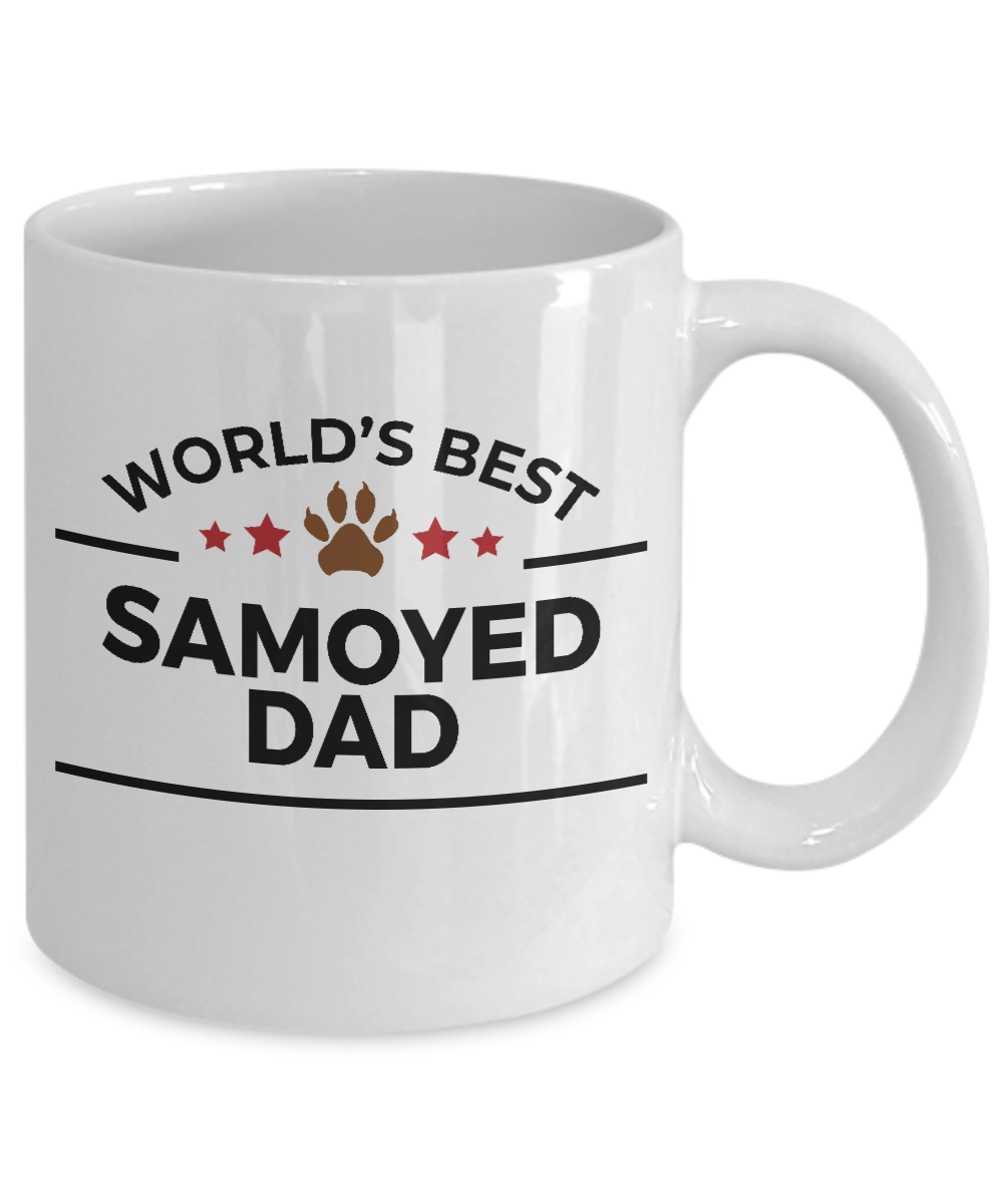 Samoyed Dog Dad Coffee Mug