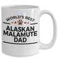Alaskan Malamute Dog Dad Coffee Mug