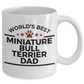 Miniature Bull Terrier Dog Dad Coffee Mug
