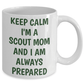 Keep Calm Scout Mom Mug