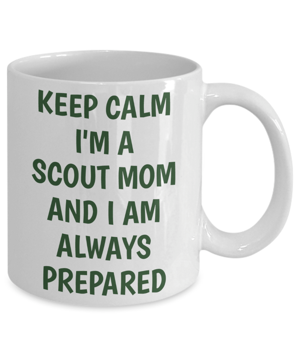 Keep Calm Scout Mom Mug