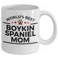 Boykin Spaniel Dog Lover Gift World's Best Mom Birthday Mother's Day White Ceramic Coffee Mug