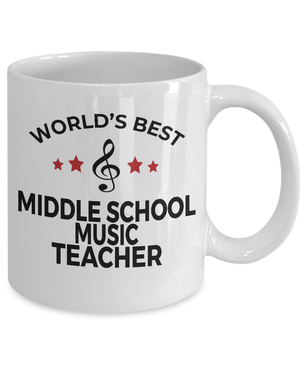 Middle School Music Teacher Mug