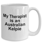 Australian Kelpie Dog Therapist Coffee Mug