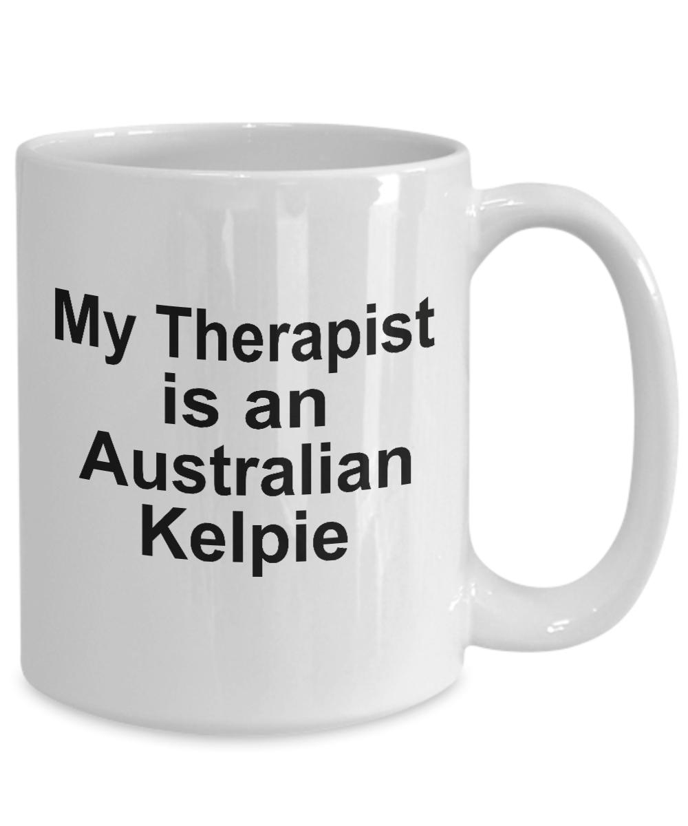 Australian Kelpie Dog Therapist Coffee Mug