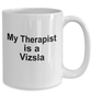 Funny Vizsla Dog Therapist Coffee Mug