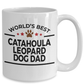 Catahoula Leopard Dog Best Dad Ceramic Coffee Mug