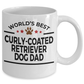Curly-Coated Retriever Dog Dad Coffee Mug