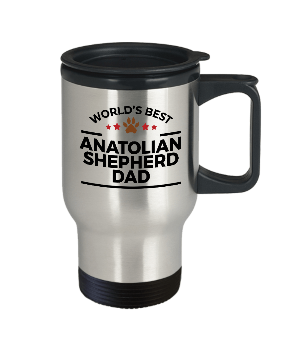 Anatolian Shepherd Dog Dad Travel Coffee Mug