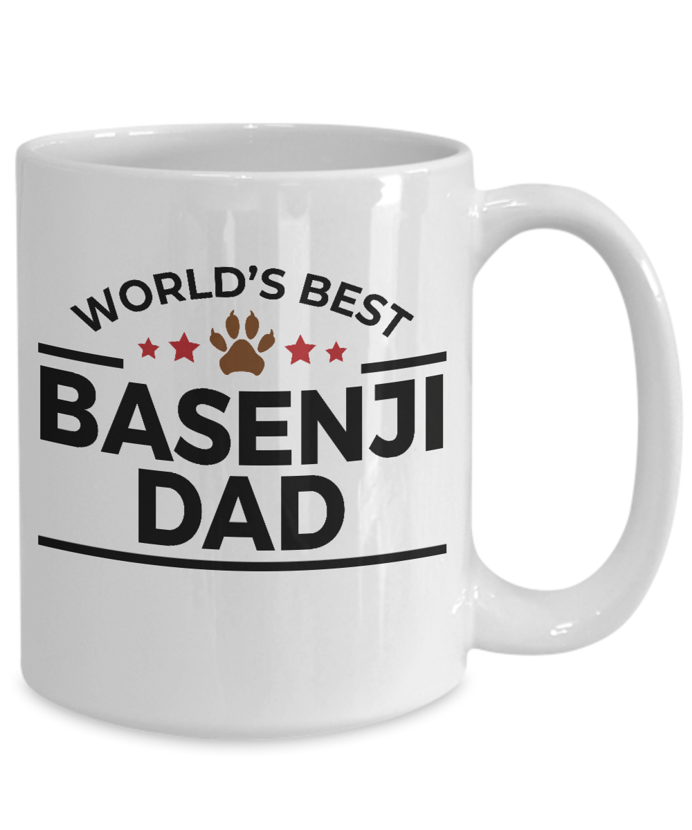Basenji Dog Dad Coffee Mug