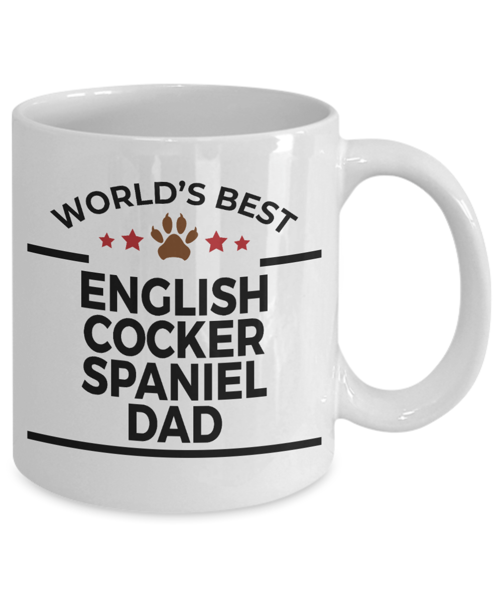 English Cocker Spaniel Dog Dad Mug