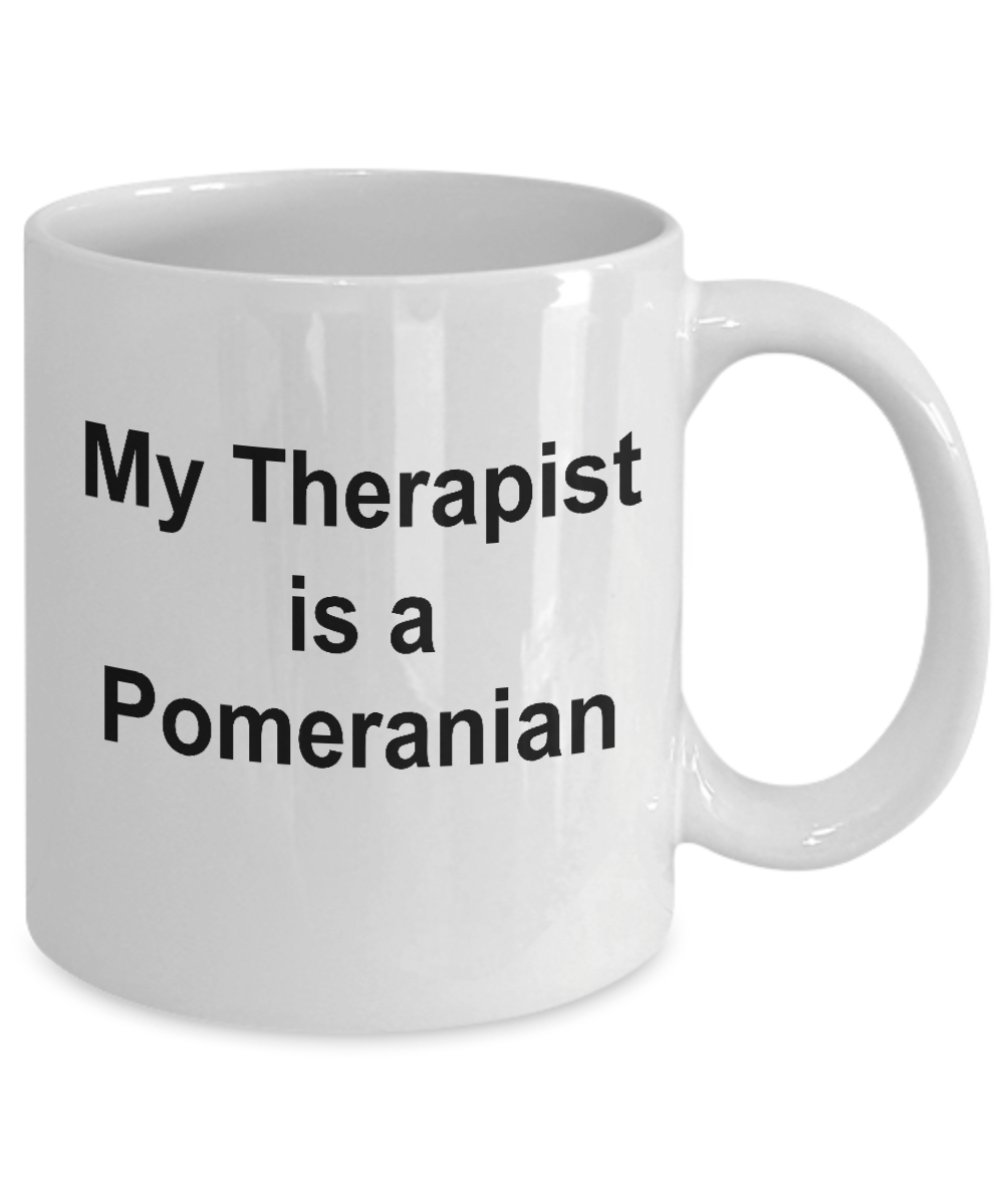 Pomeranian Dog Therapist Coffee Mug