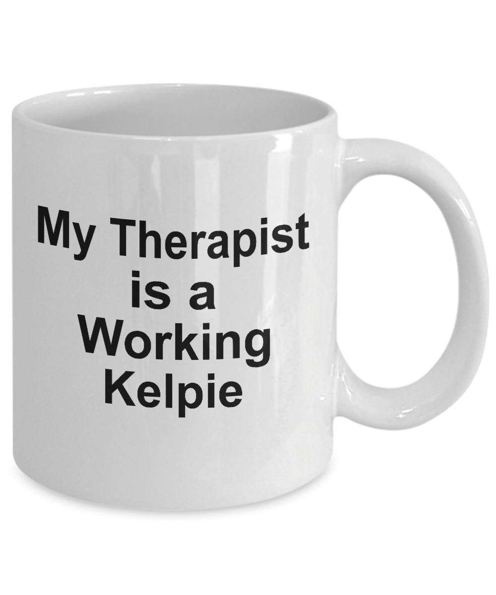 Working Kelpie Dog Therapist Coffee Mug