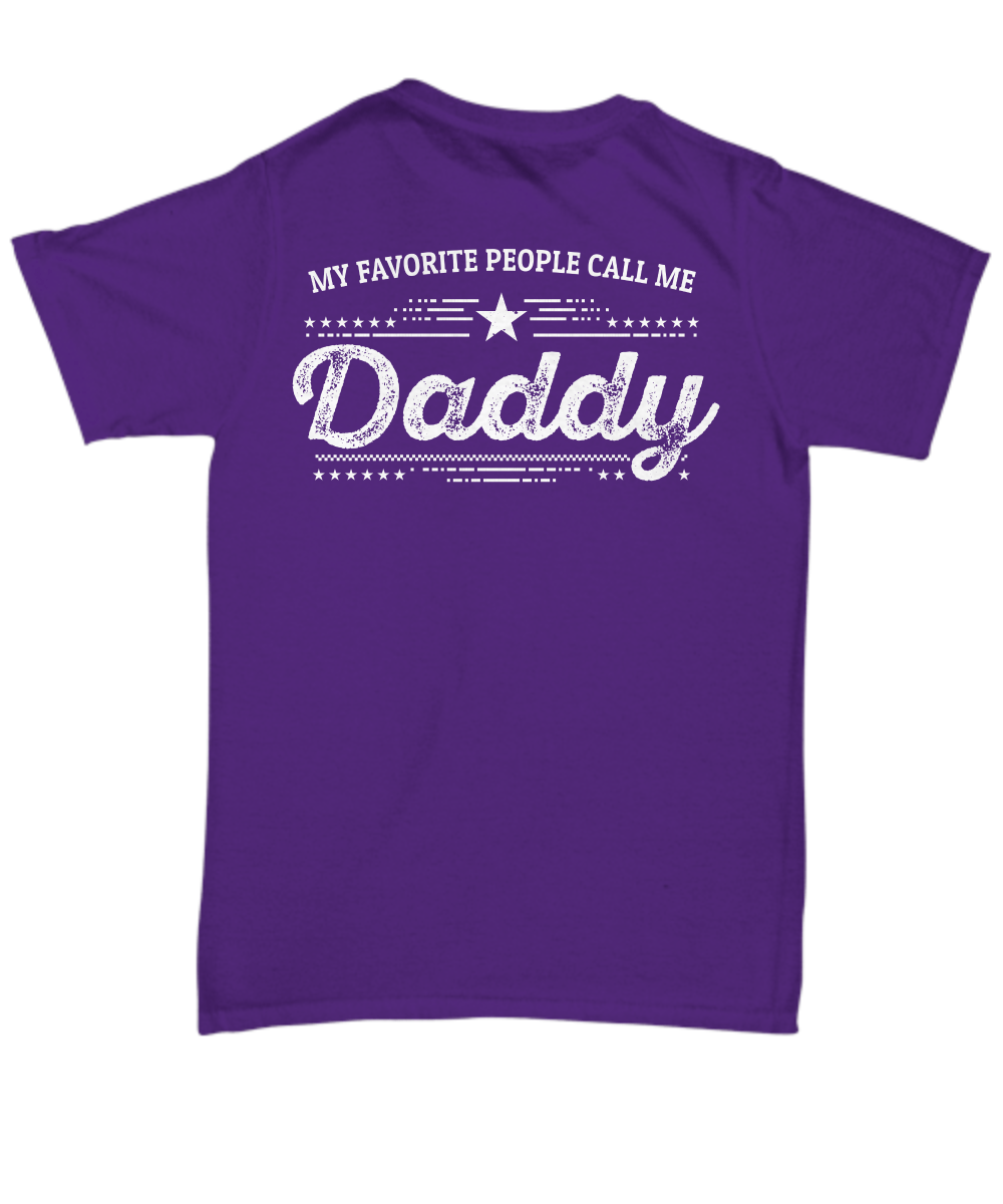 Daddy Unisex Tee Shirt - Gift for Father's Day