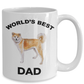Shiba Inu Best Dad Coffee Mug