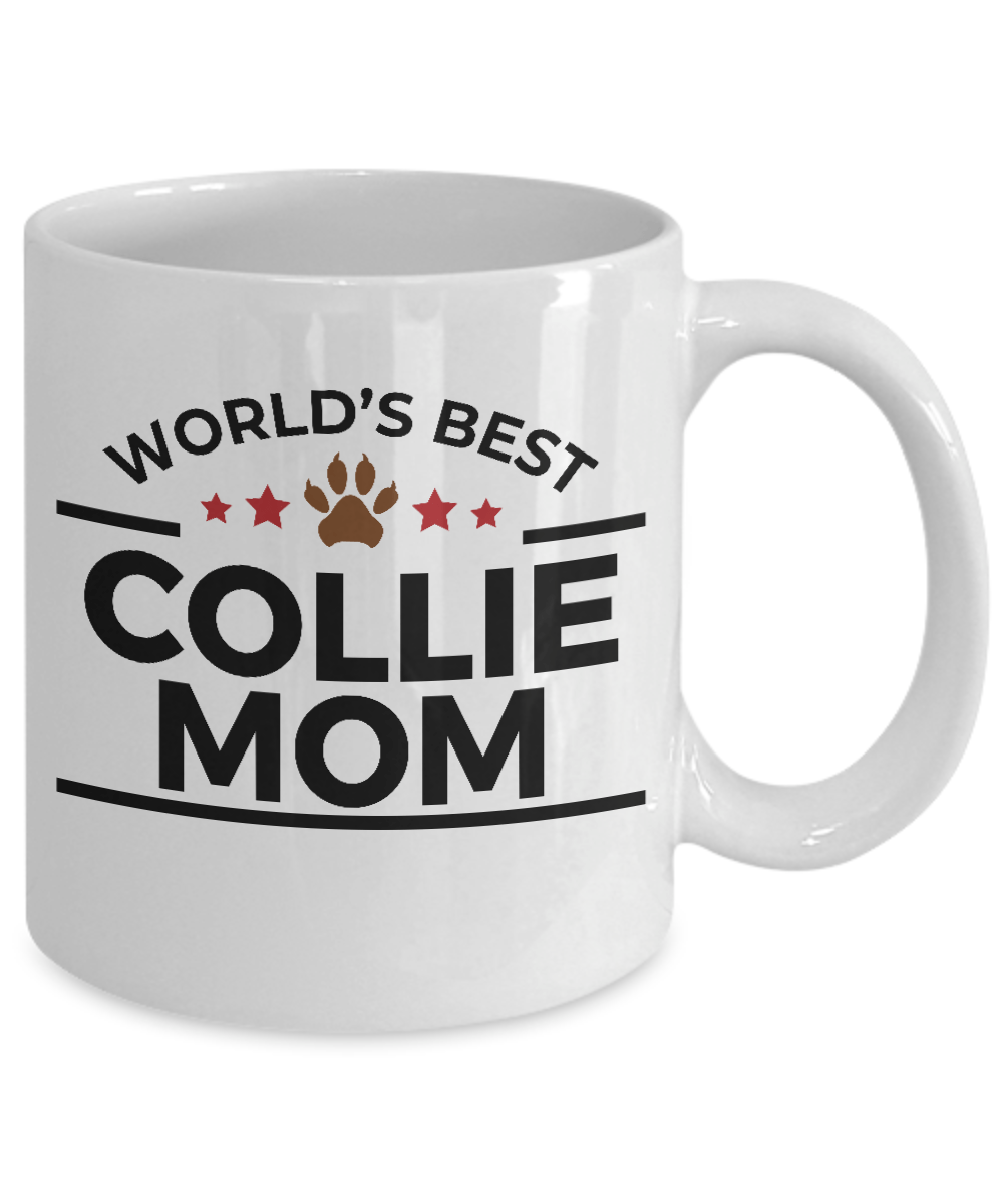 Collie Dog Mom Coffee Mug