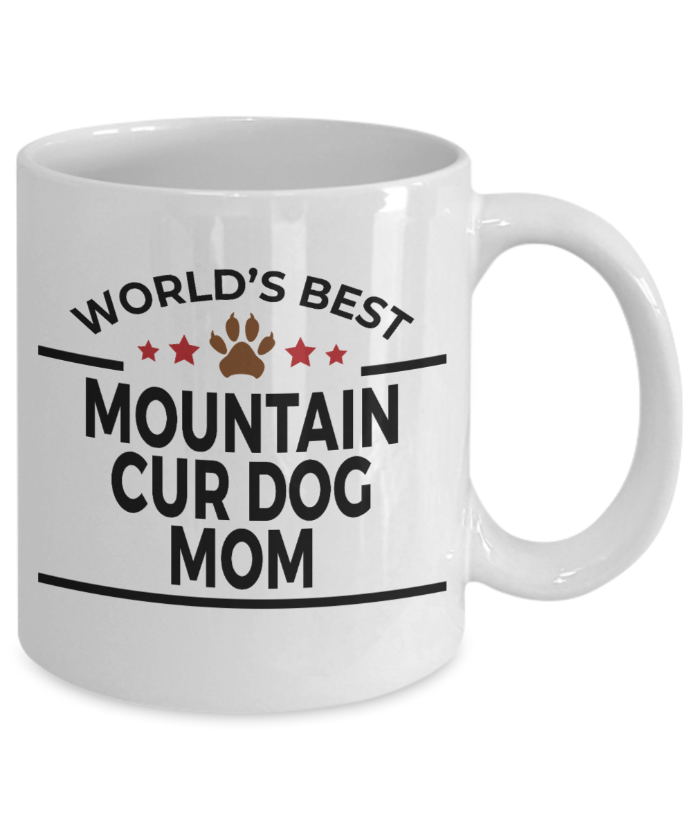 Mountain Cur Dog Mom Coffee Mug