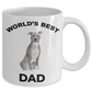 American Staffordshire Terrier Best Dog Dad Coffee Mug