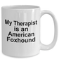 American Foxhound Dog Therapist Coffee Mug