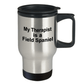 Field Spaniel Dog Owner Lover Funny Gift Therapist Stainless Steel Insulated Travel Coffee Mug