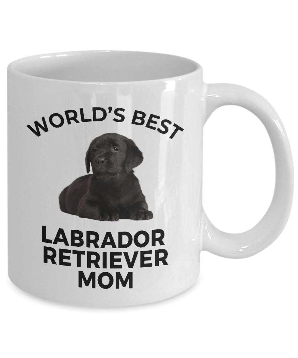 Labrador Retriever Black Puppy Dog Mom Coffee Mug