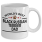 Black Russian Terrier Dog Dad Coffee Mug