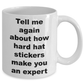 Construction worker gift -  funny coffee mug