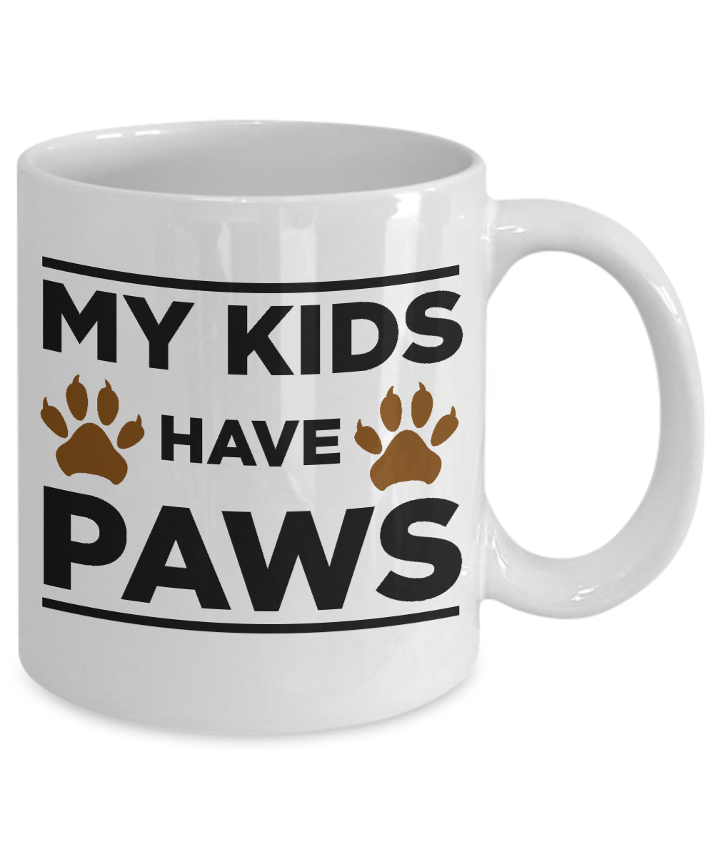 My Kids Have Paws Dog or Cat Lover Mug