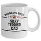 Silky Terrier Dog Dad Coffee Mug