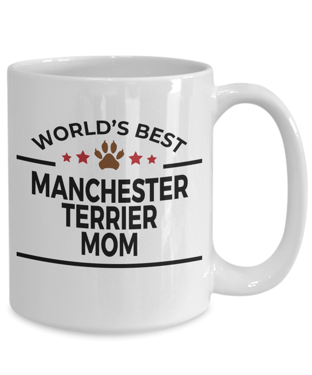 Manchester Terrier Dog Mom Coffee Mug