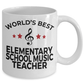 Elementary School Music Teacher Mug