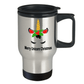 Unicorn Christmas Travel Tumbler Mug