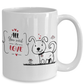 All You Need Is Love Cute Valentine Puppy Mug
