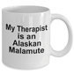 Alaskan Malamute Dog Therapist Coffee Mug