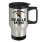 Beagle Puppy Dog Mom Travel Coffee Tea Mug