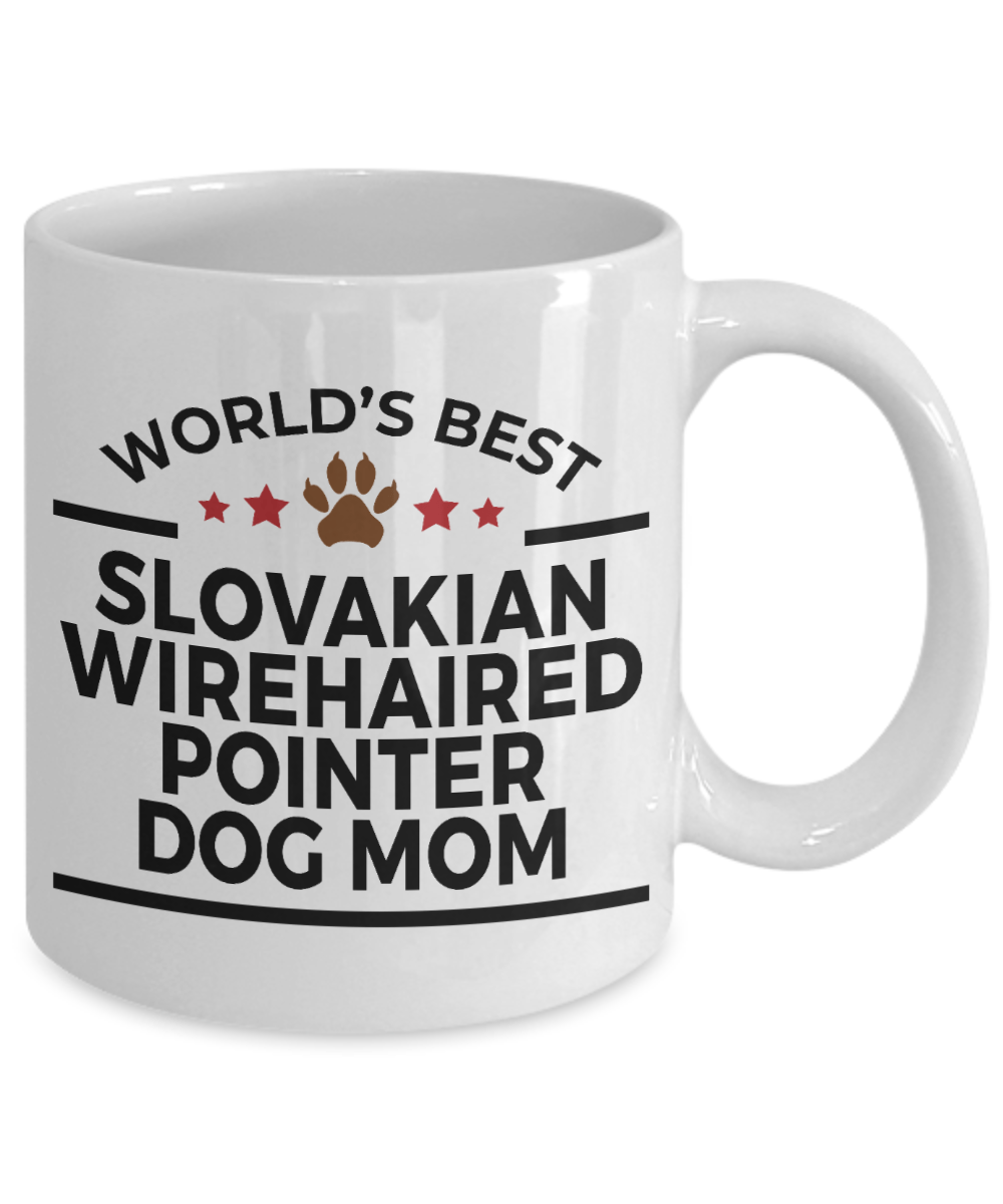 Slovakian Wirehaired Pointer Dog Mom Coffee Mug