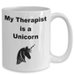 Unicorn Therapist Coffee Mug