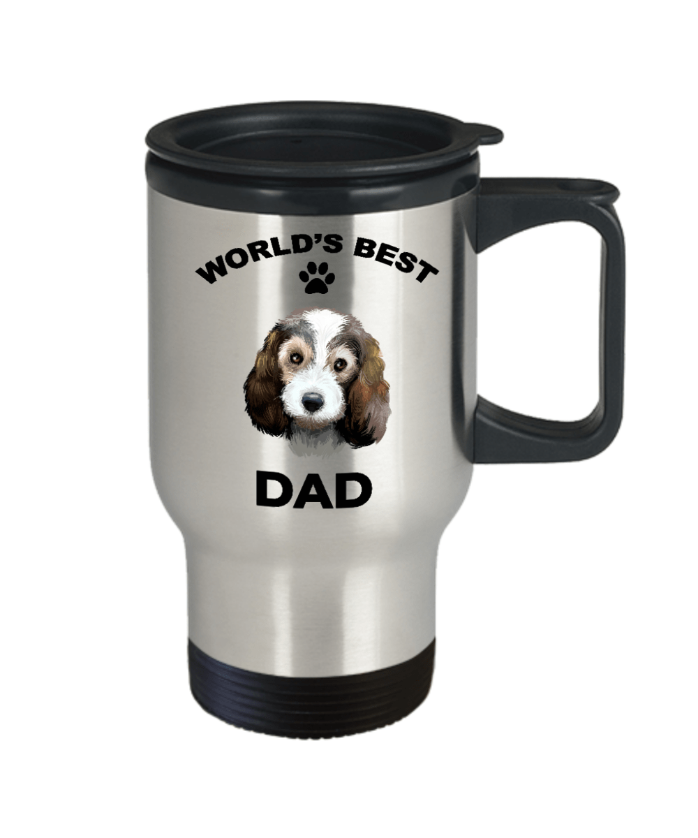 Petit Basset Griffon Vendéen Best Dad Travel Mug